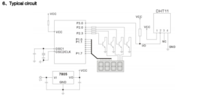 DHT11典型的な配線