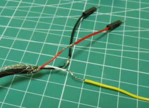 はんだ付け完了。